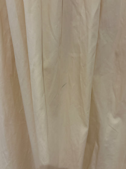 Three Graces Cordelia Shirred Cotton-Poplin Midi Dress UK 12