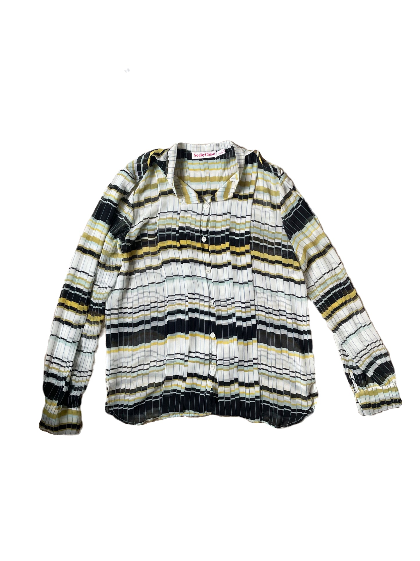 See by Chloe Print Shirt UK 8 image 0