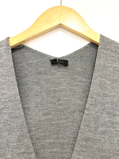 Joseph Merino Wool Grey Knitted Poncho M