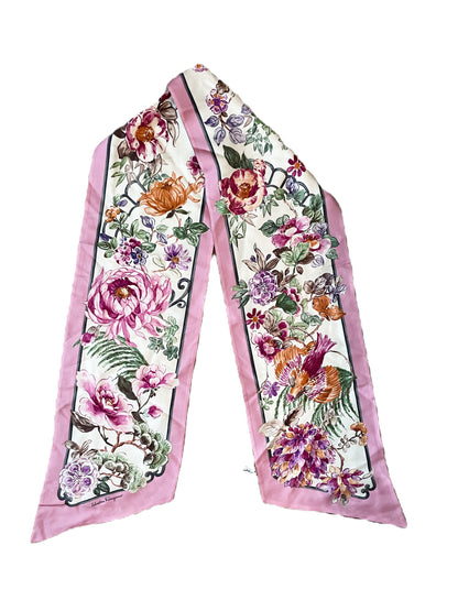 Salvatore Ferragamo Silk Twill Scarf image 0