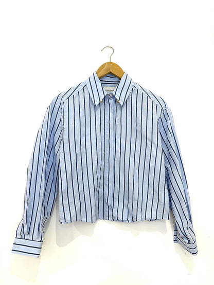 Claudie Pierlot Cotton Oversized Stripe Shirt