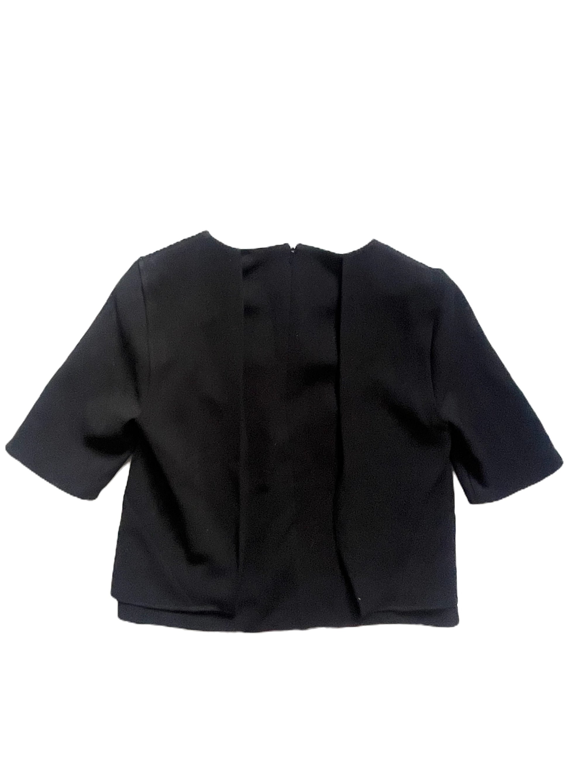 Whistles Black Blouse UK 8 image 1