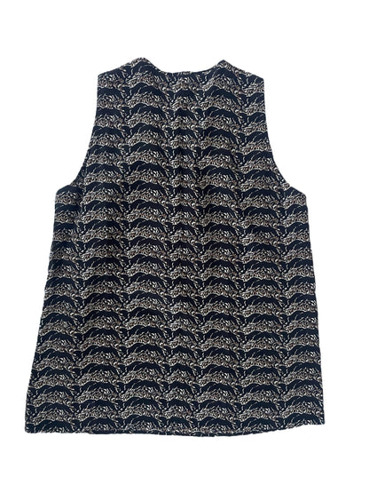 The Kooples Silk Print Jaguar Blouse S image 2