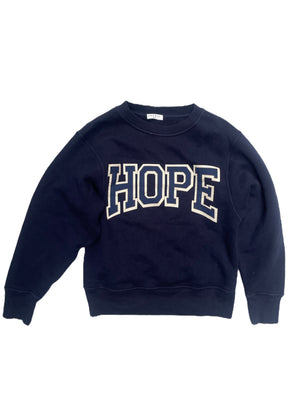 Sandro Cotton Hope Navy Sweatshirt S