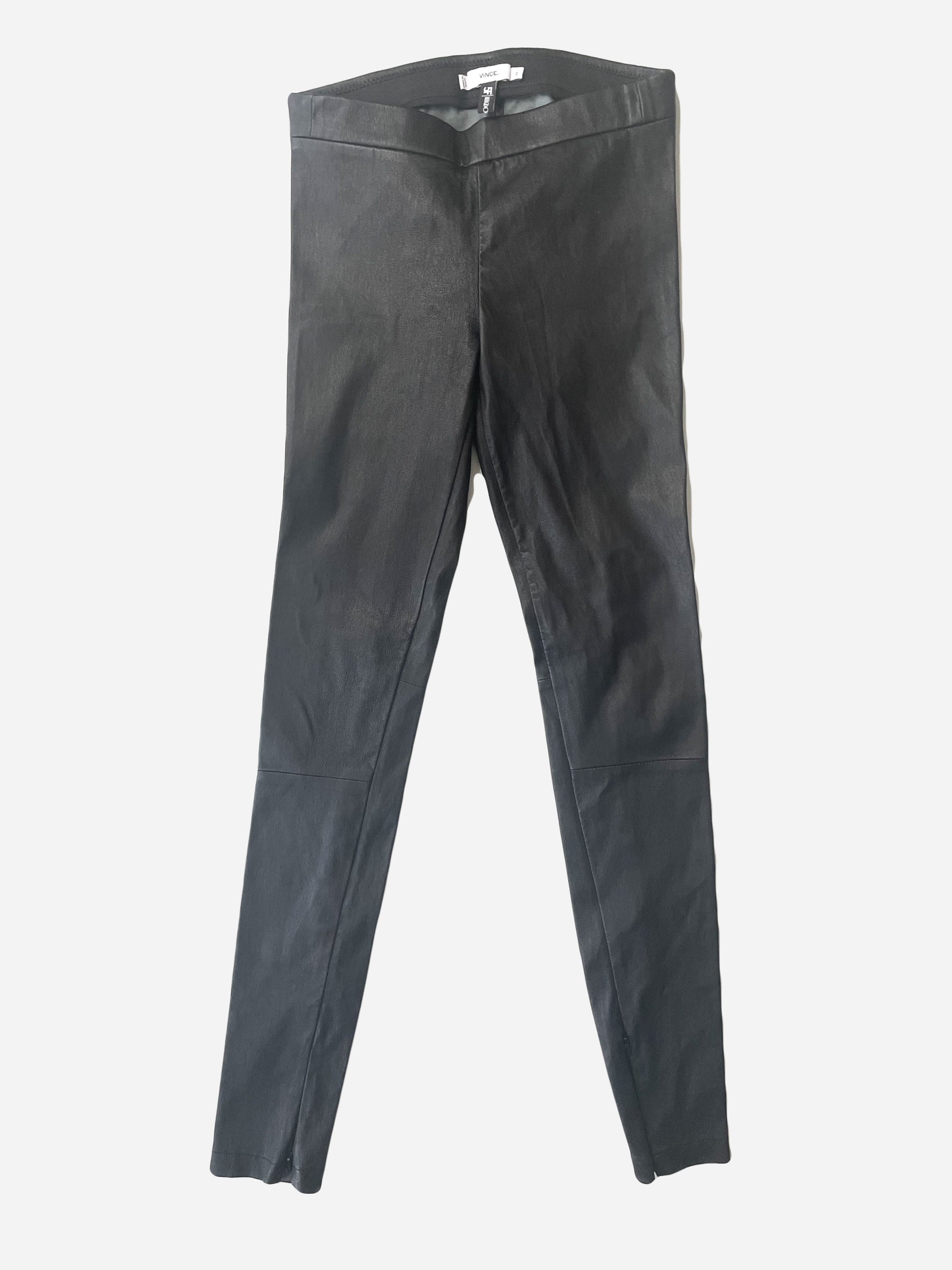 Vince Leather Leggings XS image 0