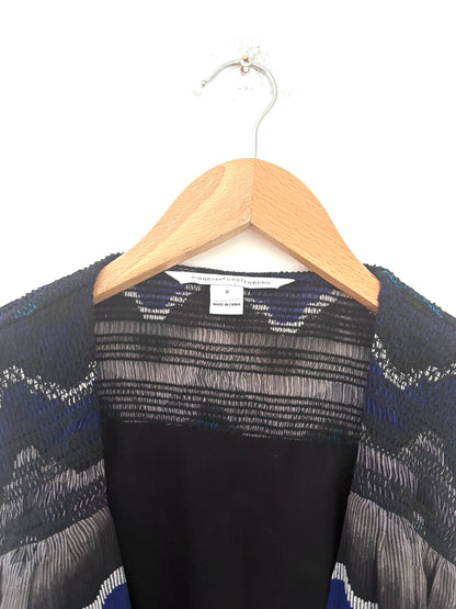 Diane Von Furstenberg Bali Silk Wrap Dress UK 12