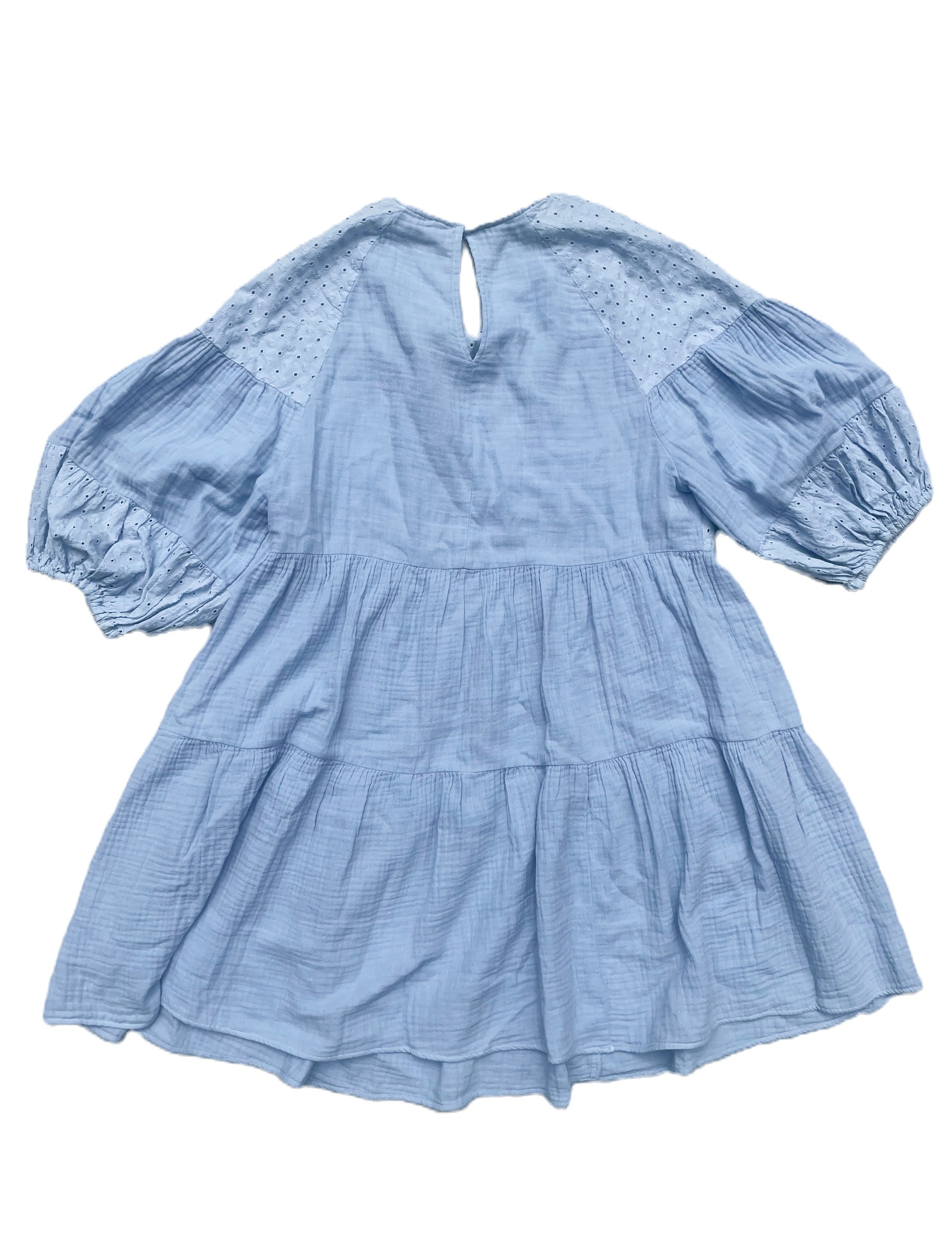 Zara Blue Poplin Dress S image 2