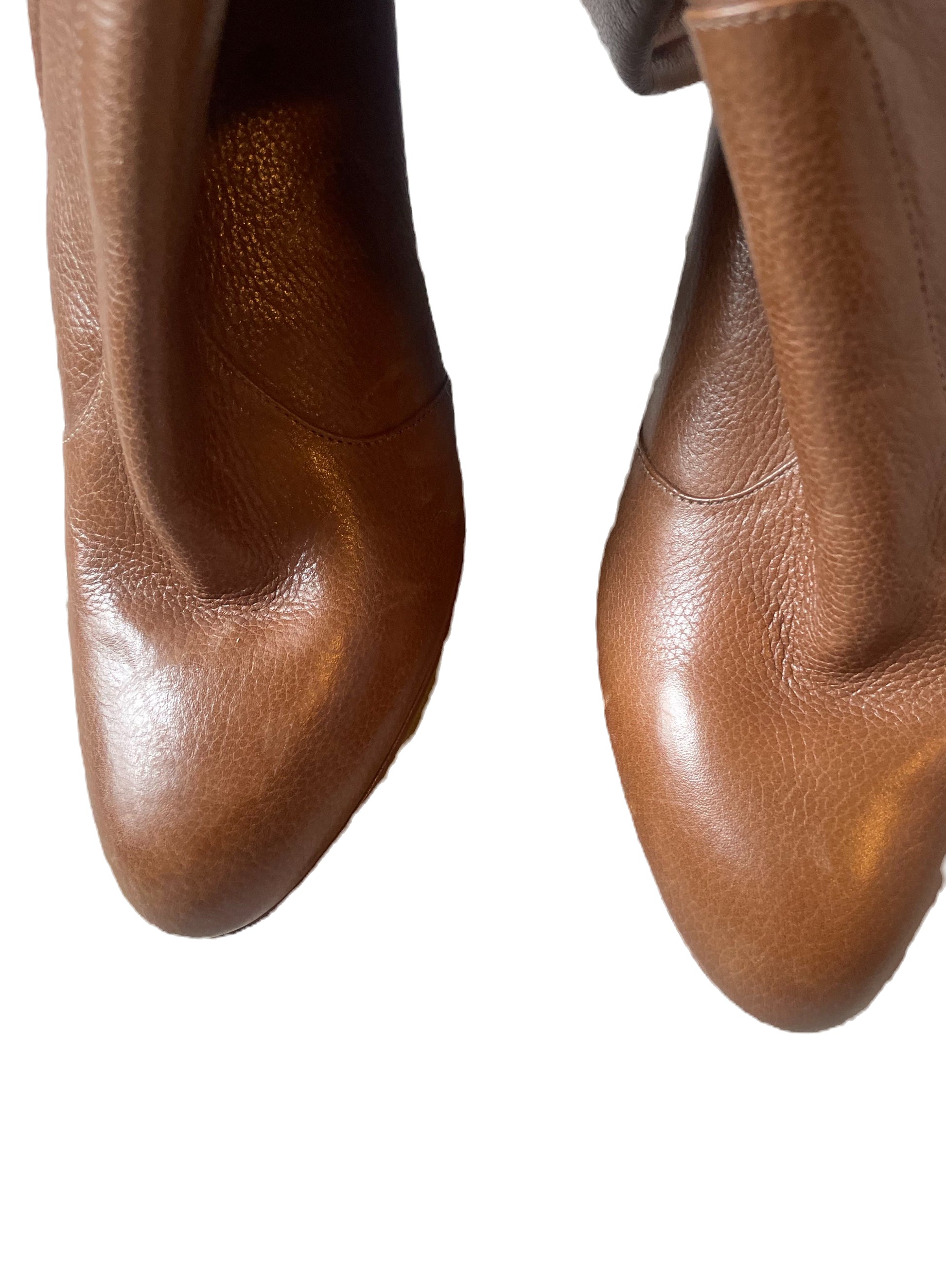 Sergio Rossi Tan Leather Boots UK 6.5 image 1