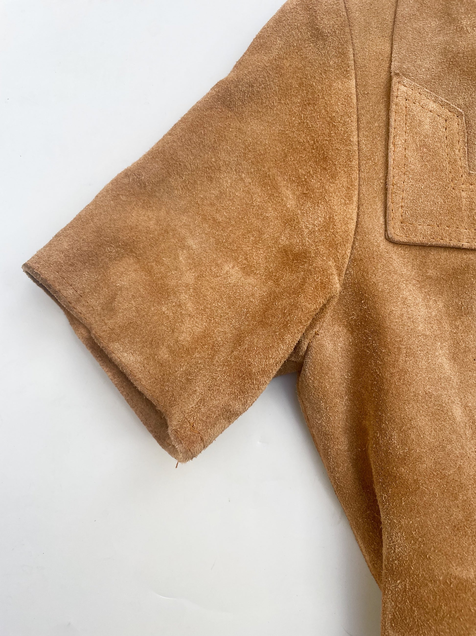 Vintage Suede Coat Dress XS/S image 3
