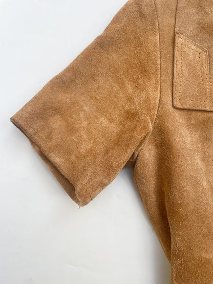 Vintage Suede Coat Dress XS/S image 3