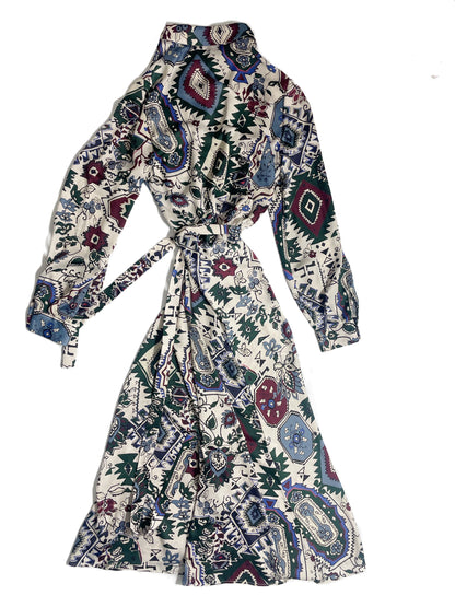 Claudie Pierlot Paisley Print Dress UK 8 image 2