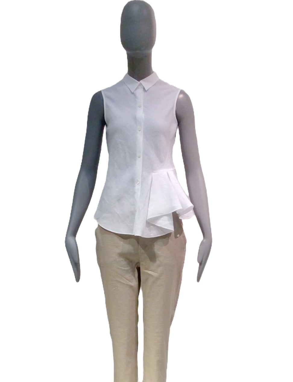 Theory White Blouse M image 1