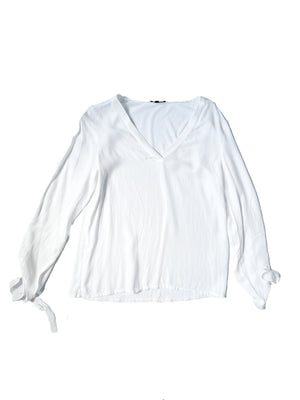 Massimo Dutti White Blouse S