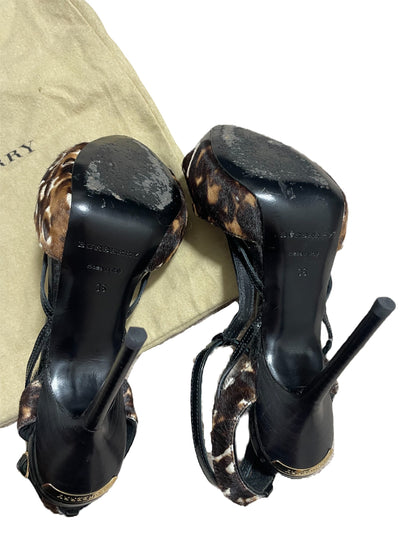 Burberry Calfskin Sandals UK 4 image 3