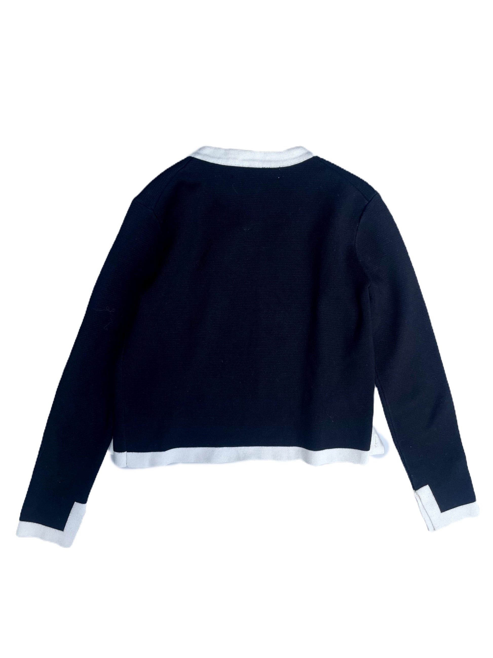 Zara Black Knit Cardigan S image 1