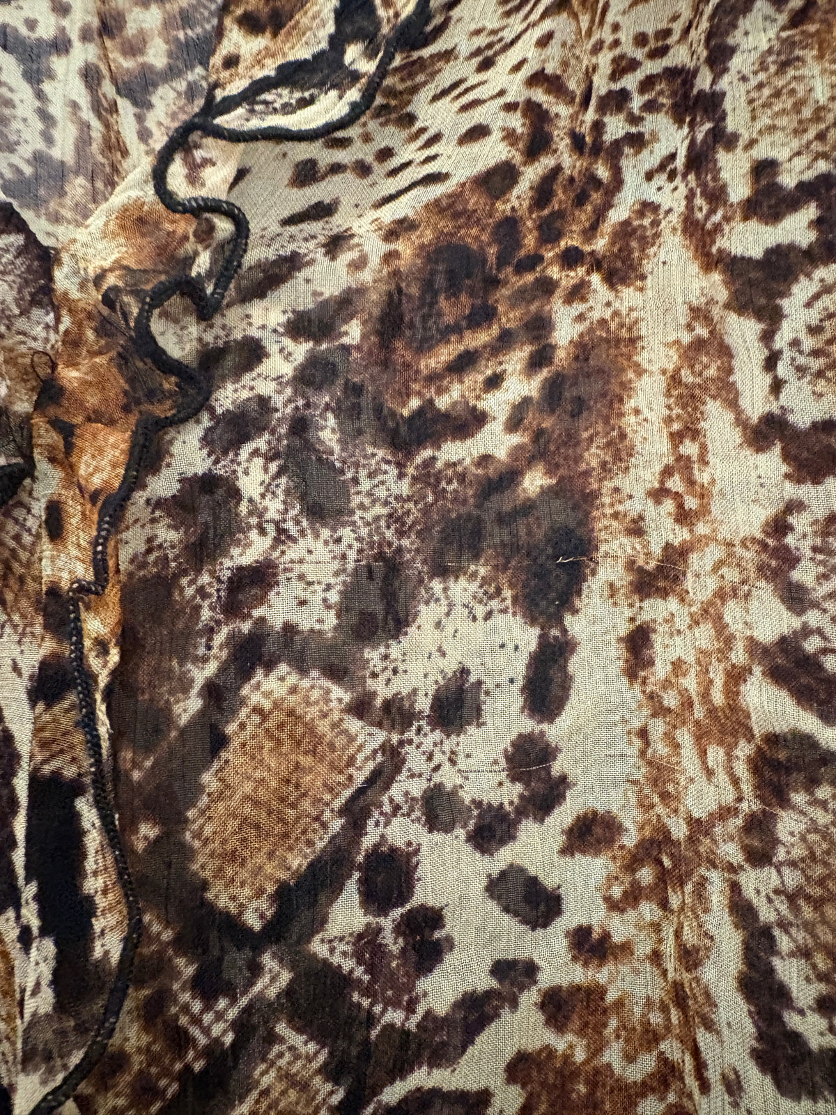 Ba&sh Leopard Blouse S