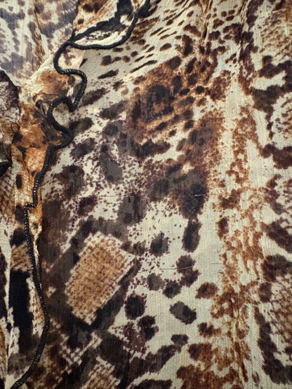 Ba&sh Leopard Blouse S
