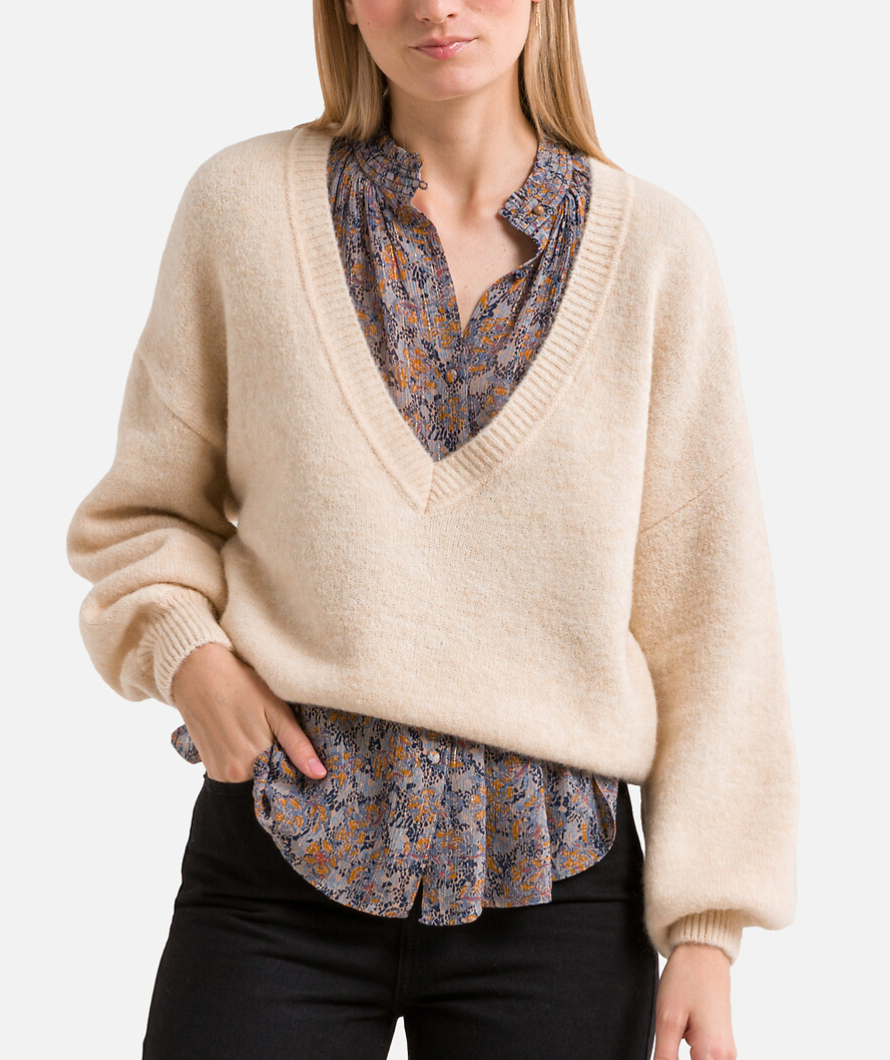 Sessun Myera V-Neck Jumper M image 1