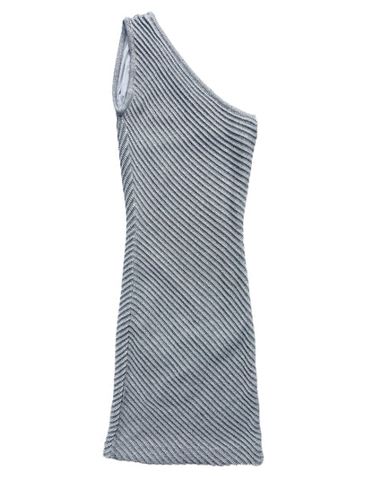 Jay AHR Silver One Shoulder Dress XS image 0