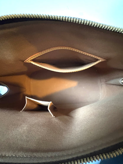 Louis Vuitton Alma Large Monogram Leather Canvas Bag