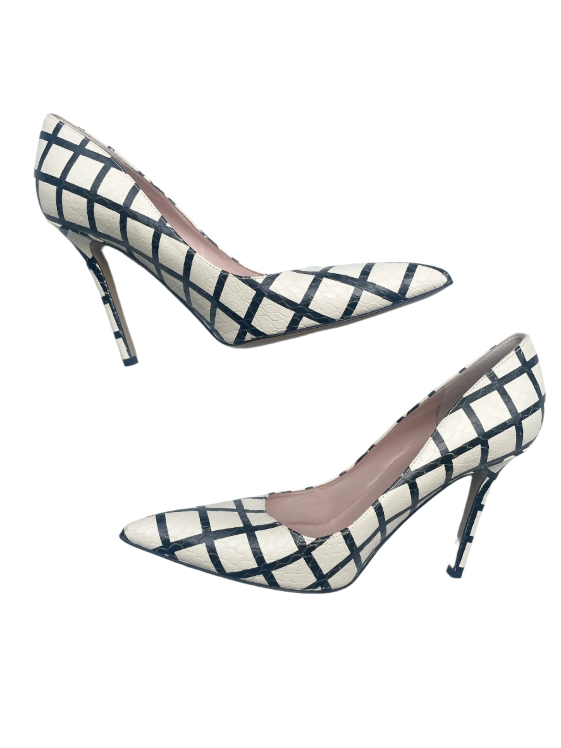 Kate Spade Check Pointed Heels UK 5.5 image 1