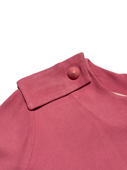 Chloe Crepe Pink Dress UK 8 image 2