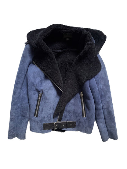 Muubaa Suede & Shearling Jacket UK 10 image 0