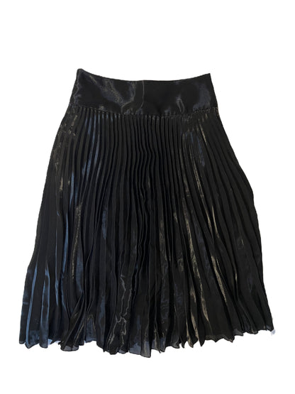 Karen Millen Black Pleat Skirt UK 8 image 0