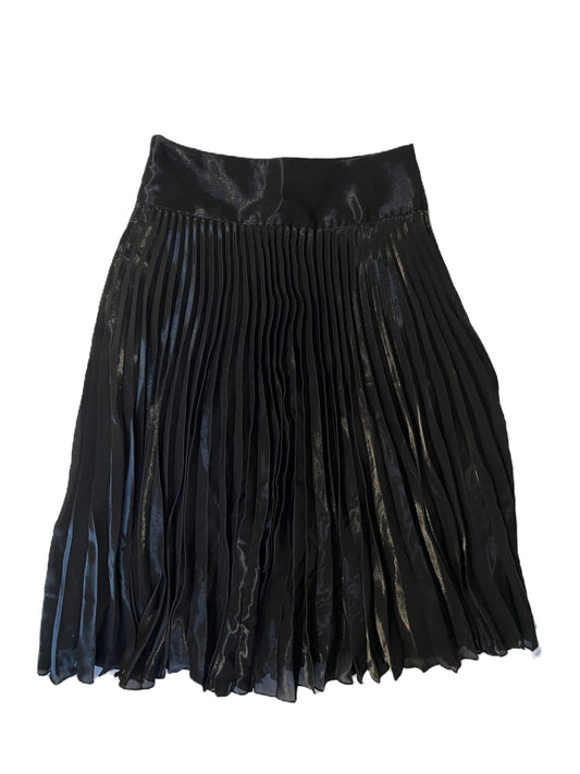 Karen Millen Black Pleat Skirt UK 8 image 0