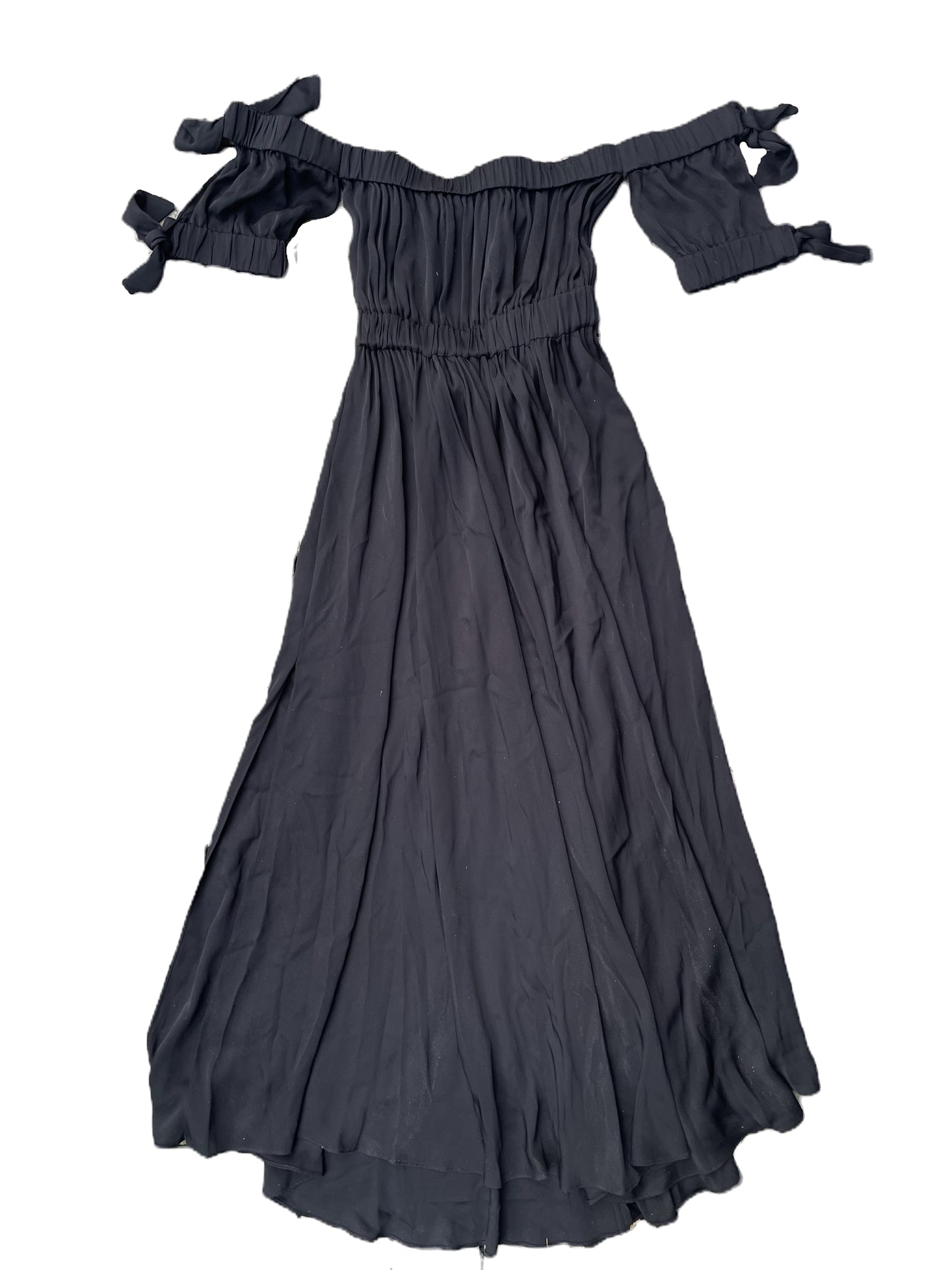 Milly Silk Off the Shoulder Dress UK  6 image 0