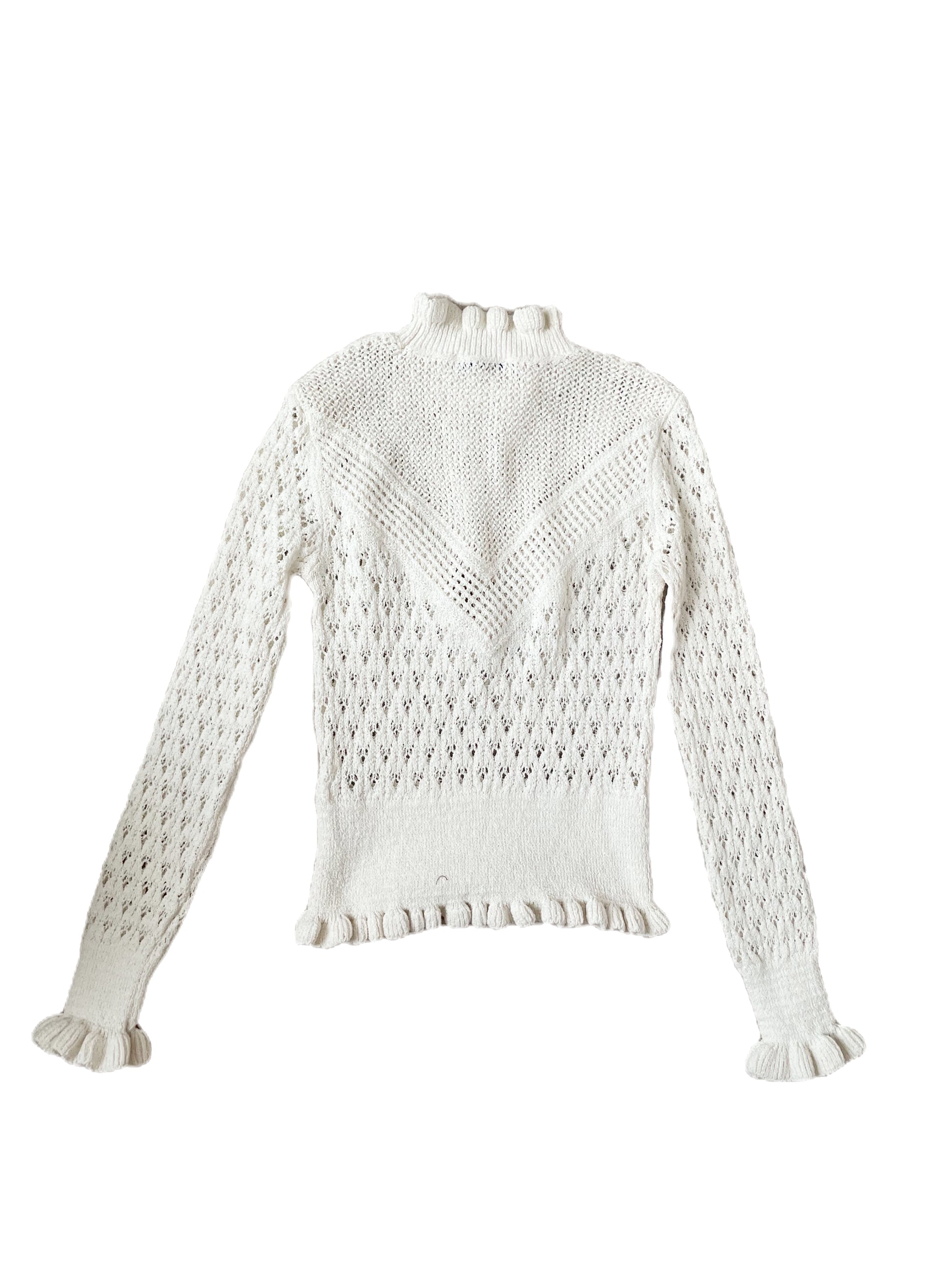 Zara Cream Knit S image 1