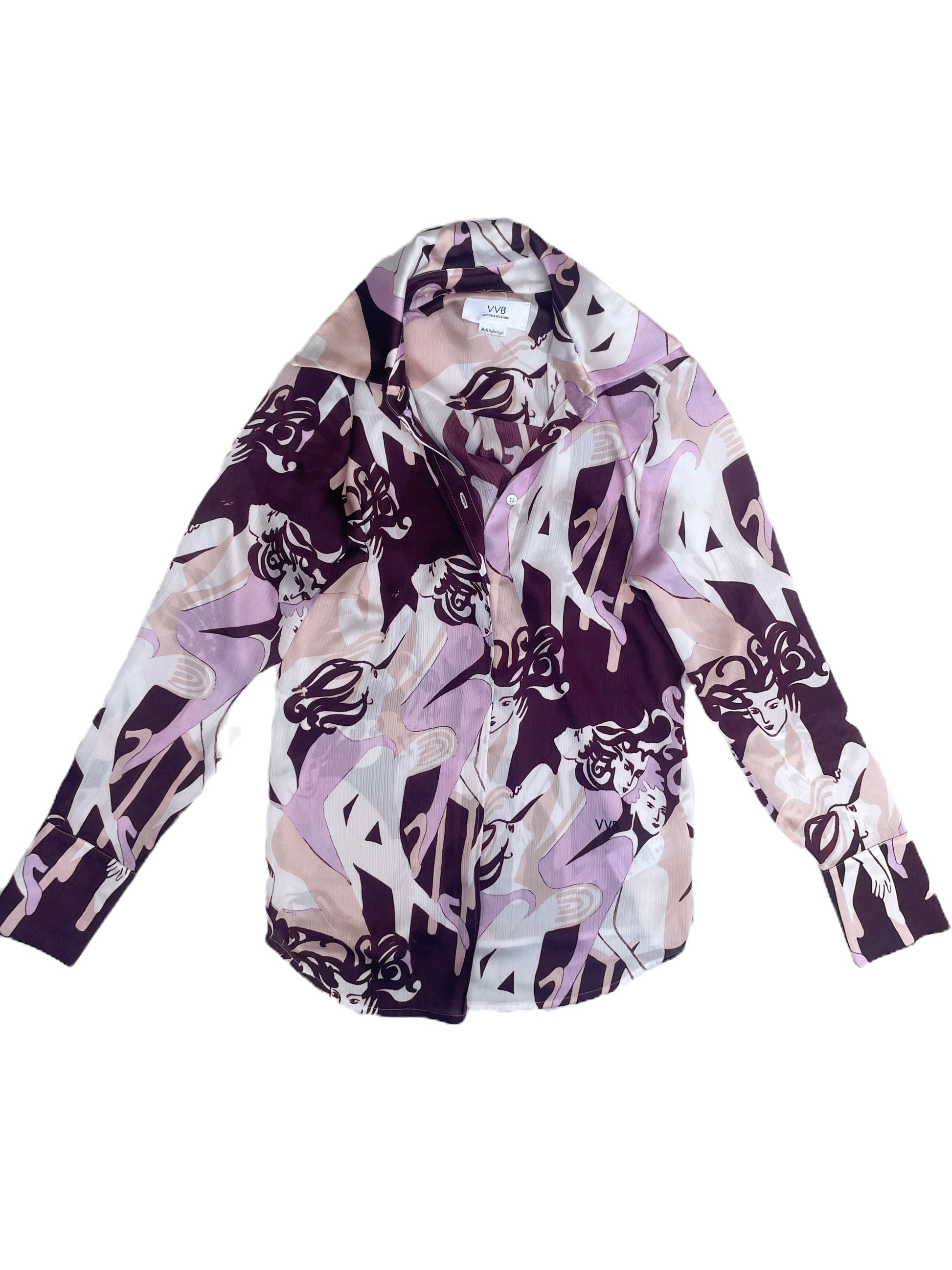 Victoria by Victoria Beckham Print Shirt S image 0