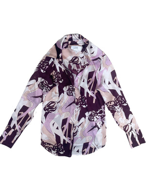 Victoria by Victoria Beckham Print Shirt S