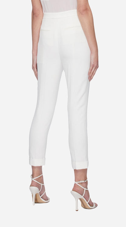 Alexander Mcqueen Cropped Tailored Trouser UK 12 image 1