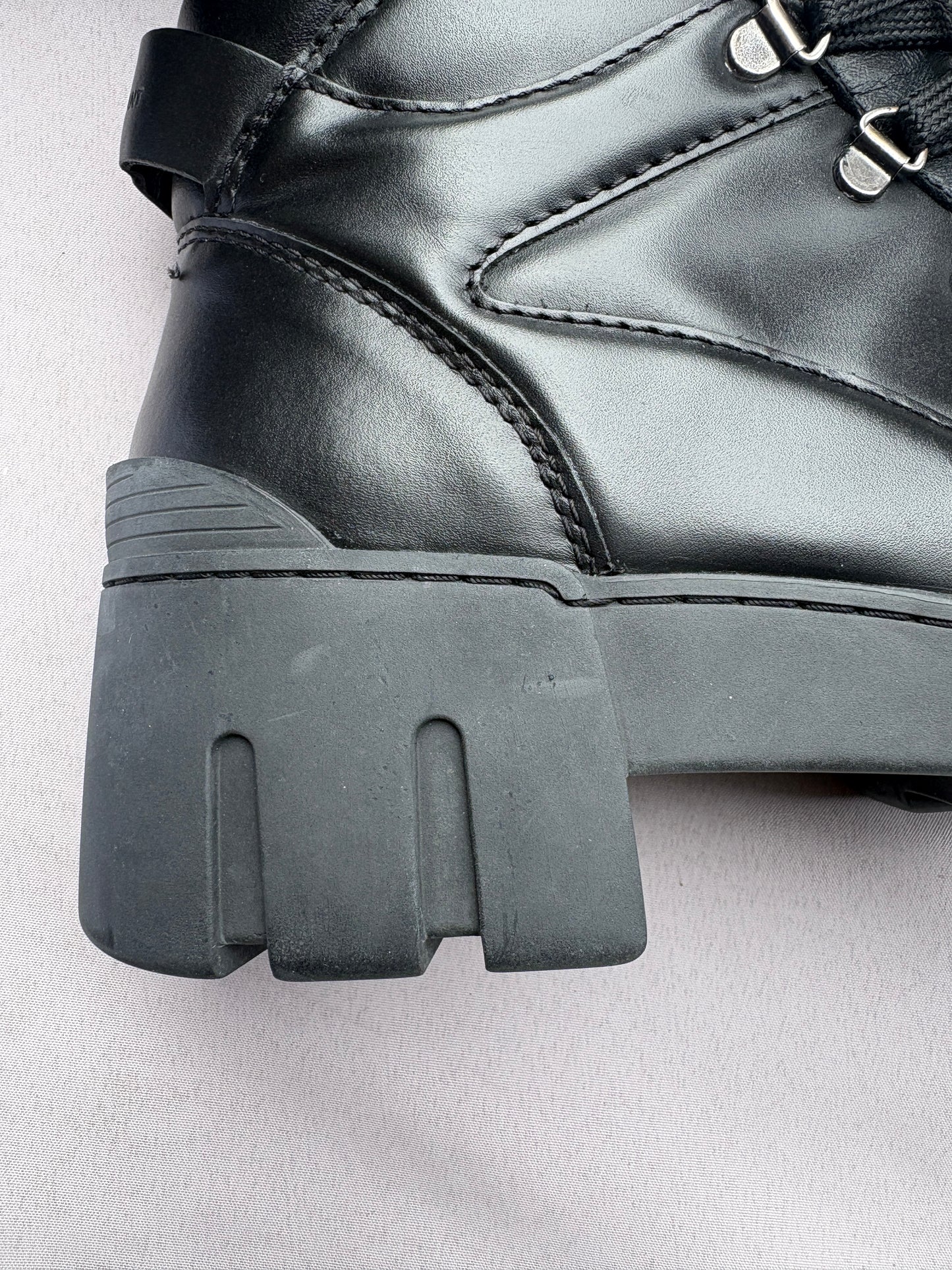 Isabel Marant Leather Grunge Mealie Boots UK 7