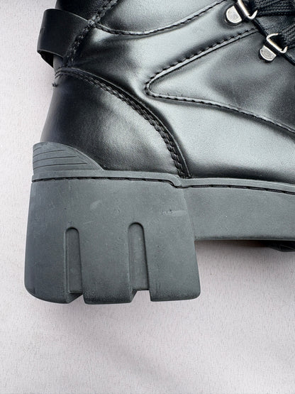 Isabel Marant Leather Grunge Mealie Boots UK 7