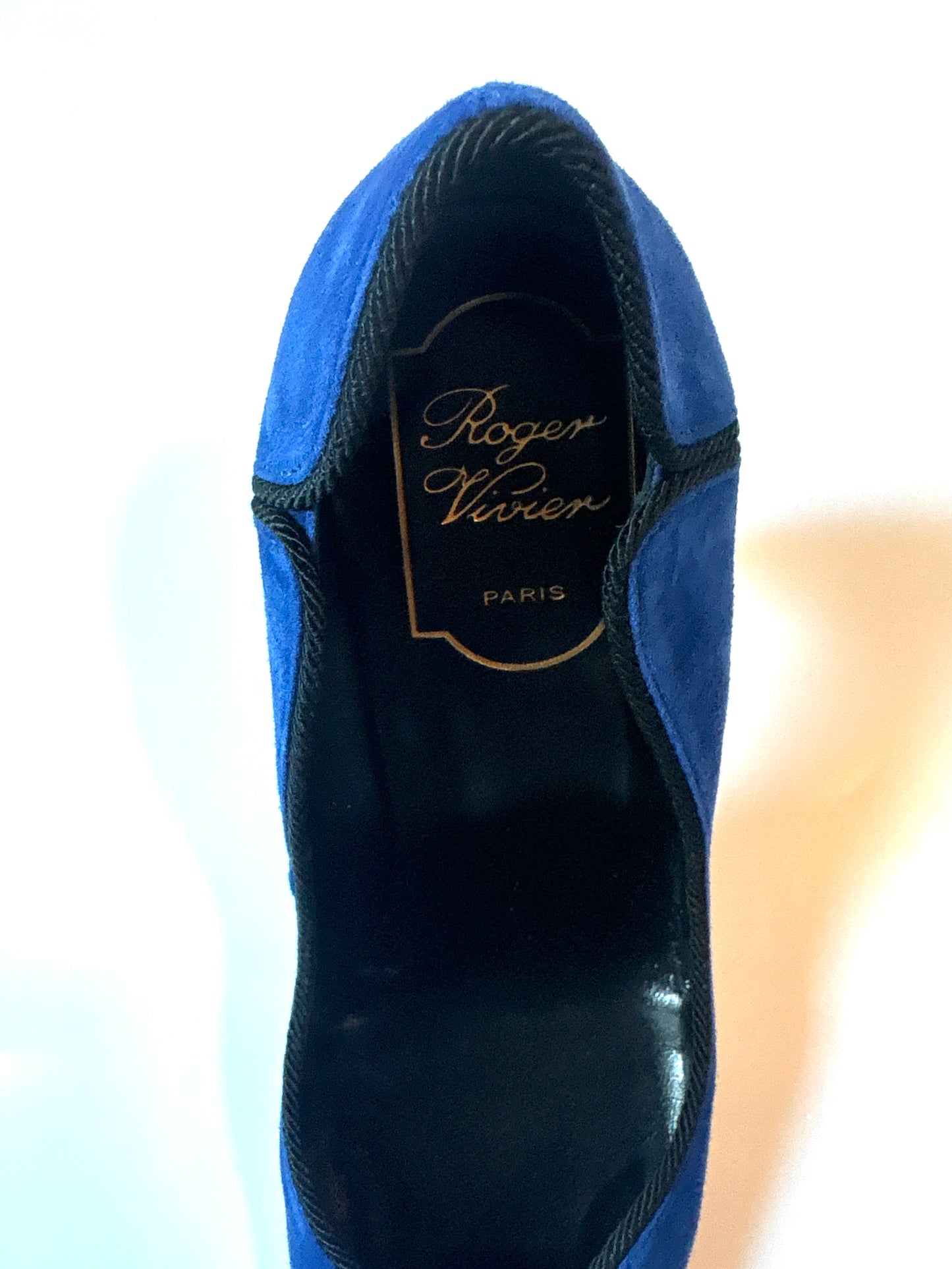 Roger Vivier Suede Heels UK 4.5