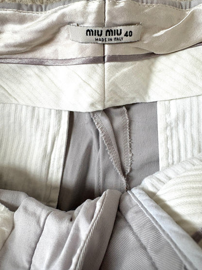 Miu Miu Cotton Shorts UK 8