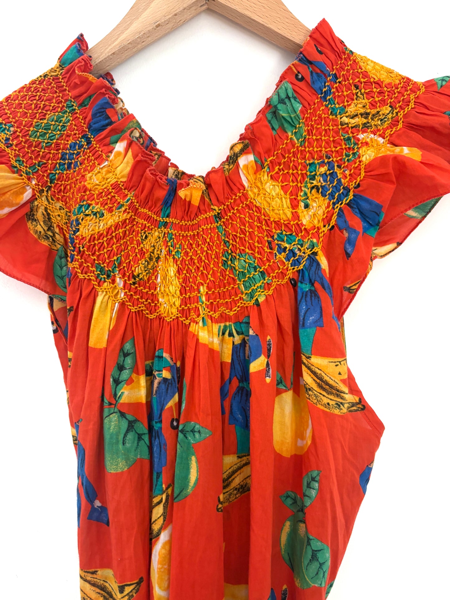 Loretta Caponi Firenze Print Dress S