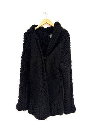 Alberta Ferretti Wool Knit Coat UK 8