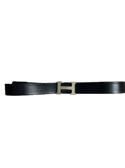 Hermes Black & Brown Reversible Belt 32mm image 0