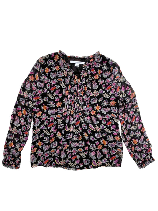 Diane Von Furstenberg Print Blouse XS image 0