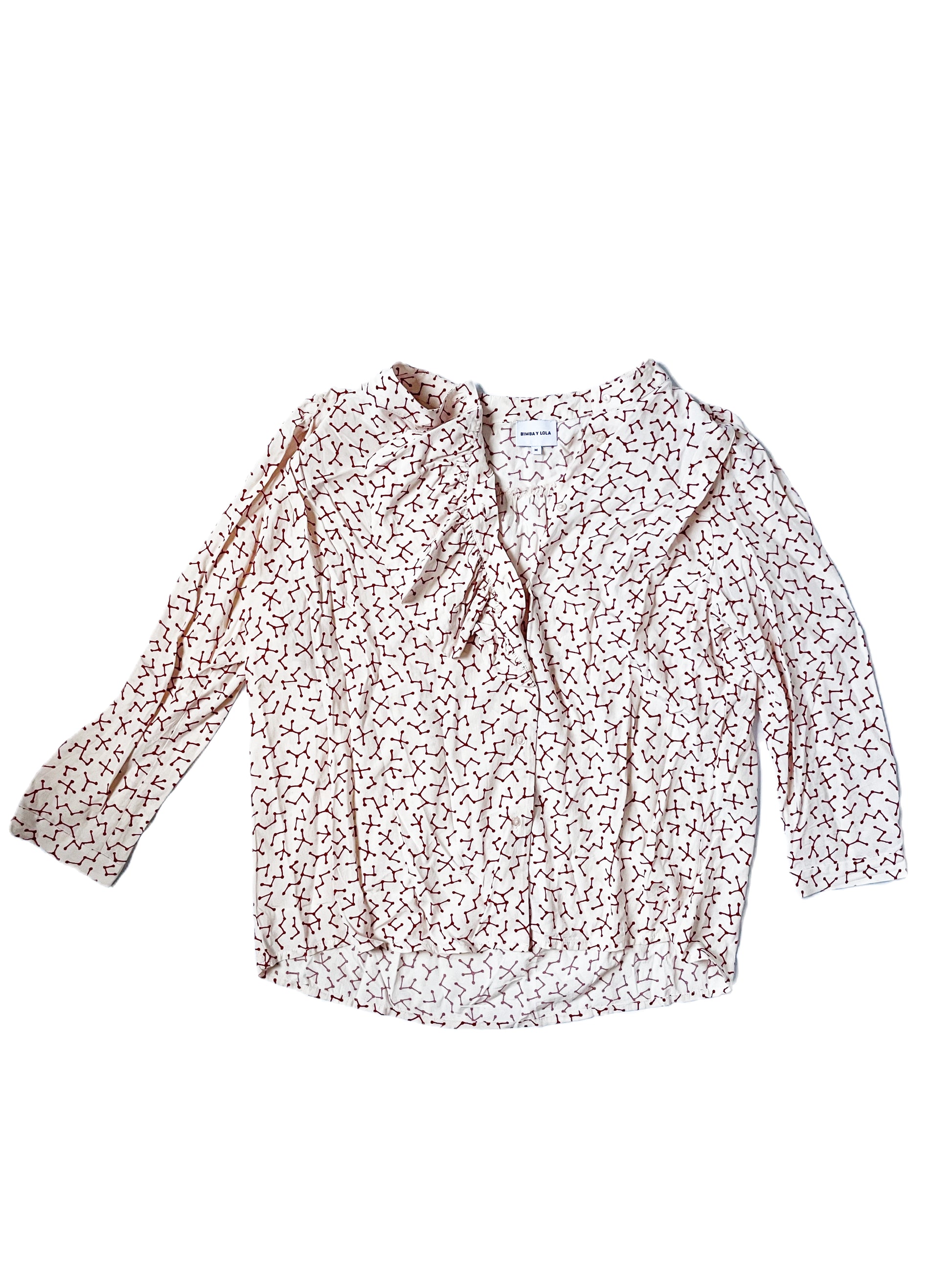 Bimba Y Lola Print Blouse M image 0