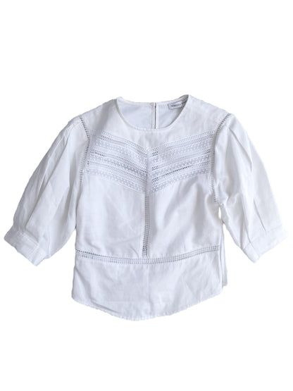 Rebecca Minkoff White Blouse  XS image 0