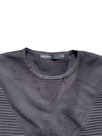 Karen Millen Stretch Black Top S image 2
