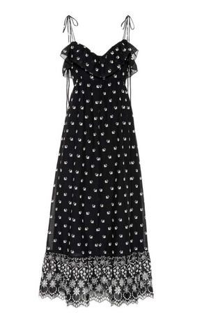 Athena Procopiou Cotton Print Dress UK 6