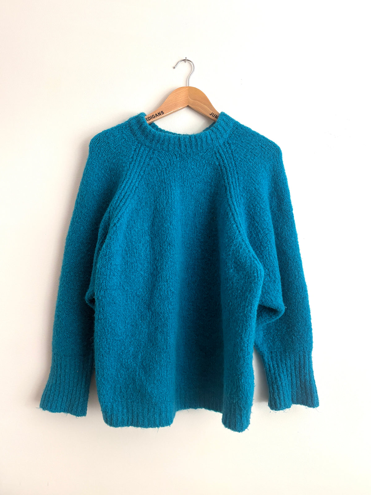 Sandro Blue Mohair Jumper L