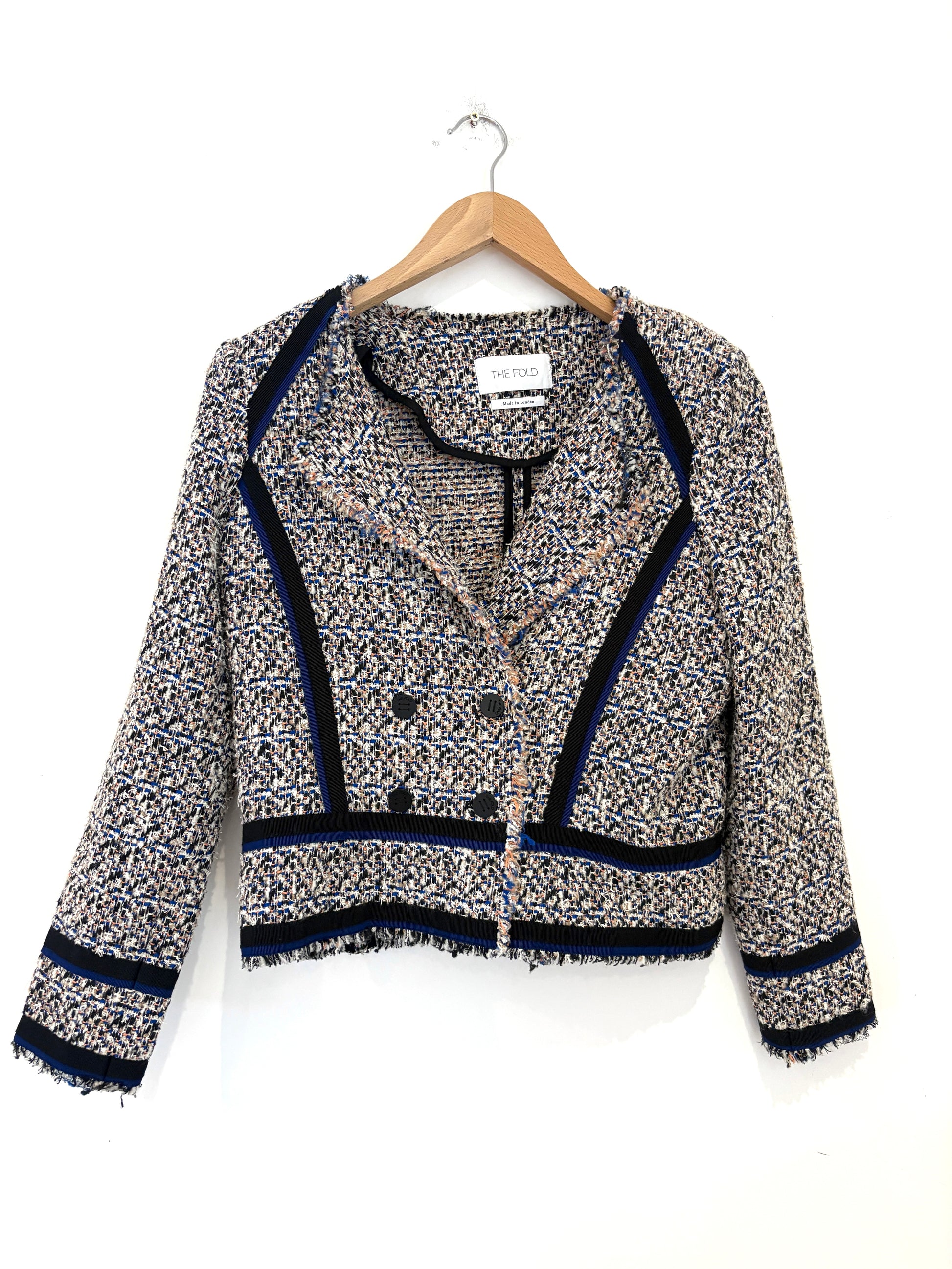 The Fold Norwood Boucle Blazer