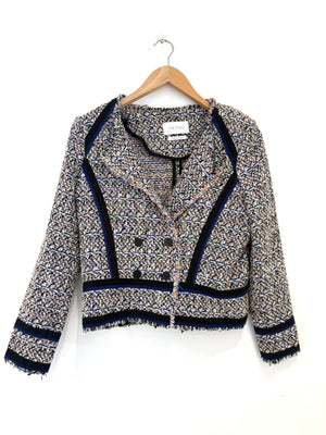 The Fold Boucle Blazer UK 12