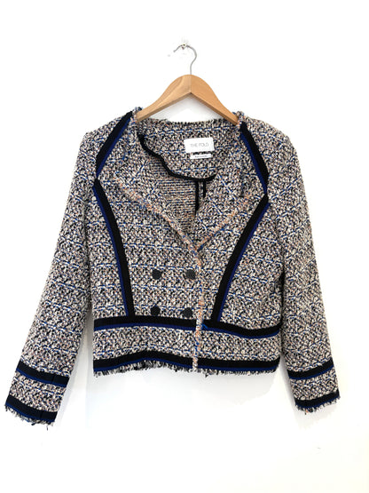 The Fold Norwood Boucle Blazer